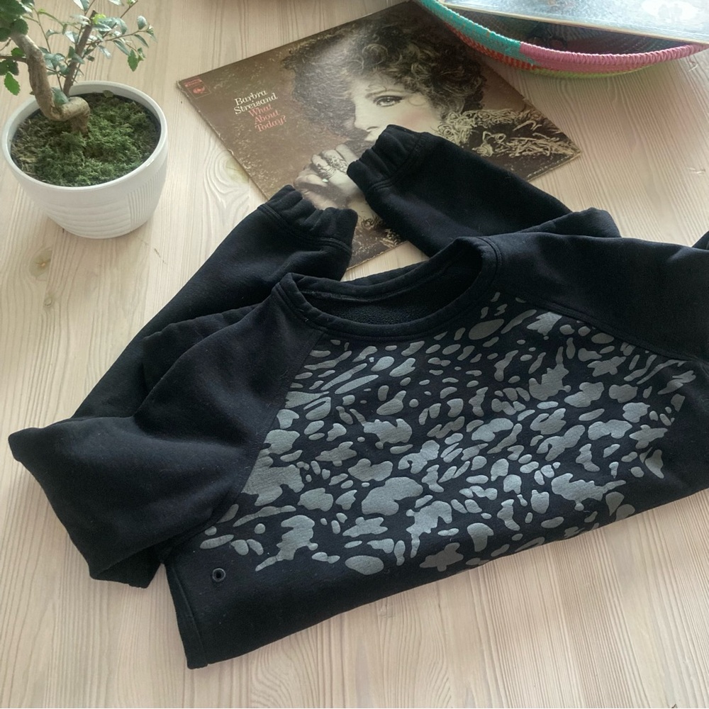 Lululemon Black Snapshot Crew Sweatshirt size 4 - Picture 7 of 7